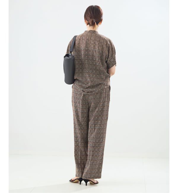 journal standard L'essage「《予約》【WEB限定カラーあり】DEVEAUX GOLDラメモノトーンシャツ」|シャツ・ブラウス|