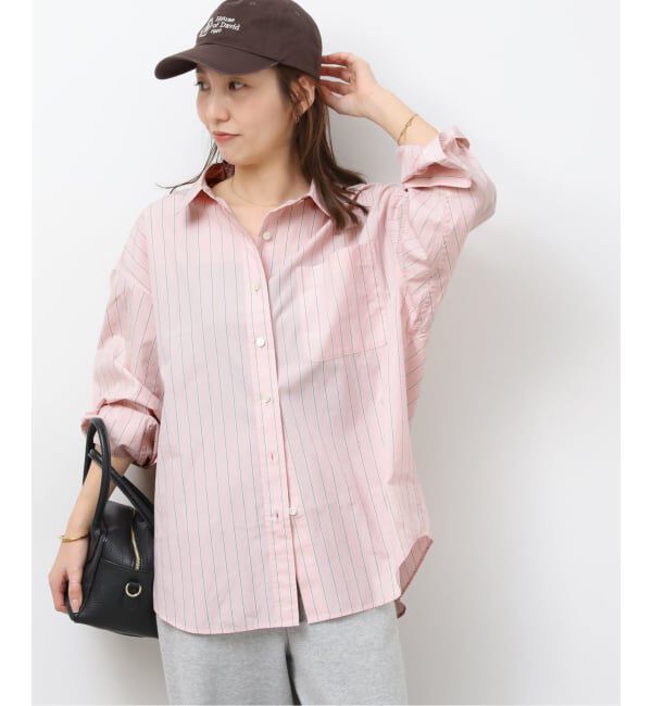 JOURNAL STANDARD relume「《予約》［26SS新作］スーピマコットンストライプシャツ」|シャツ・ブラウス|