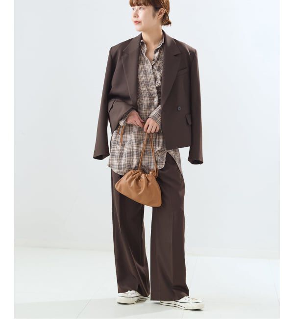 journal standard L'essage「《予約》DEVEAUXチェック2WAYシャツ」|シャツ・ブラウス|