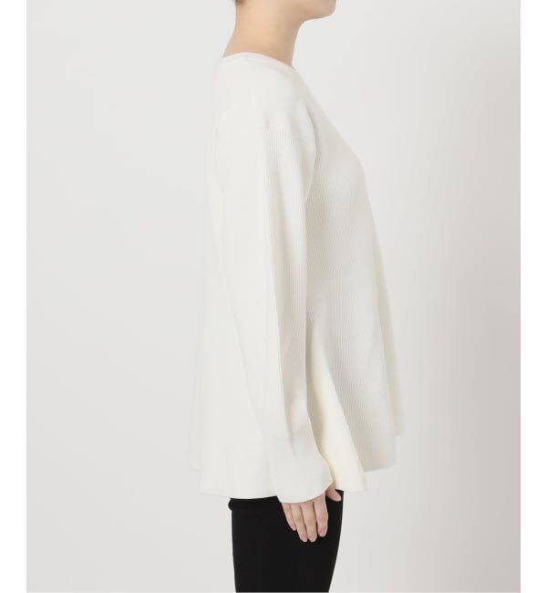 JOURNAL STANDARD「ウォッシャブルペプラムプルオーバー」|ニット・セーター|