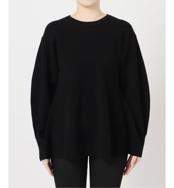 JOURNAL STANDARD「ウォッシャブルペプラムプルオーバー」|ニット・セーター|