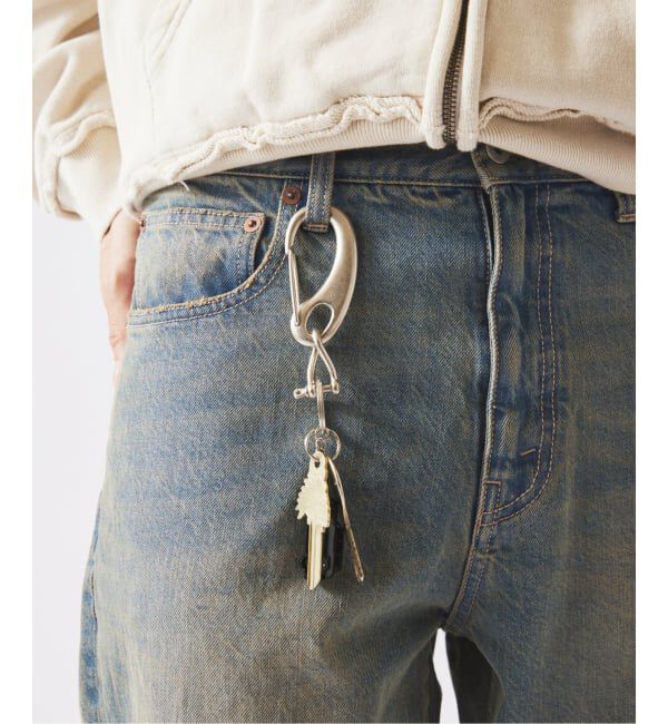 JOURNAL STANDARD relume「《予約》Button Works / ボタンワークス 別注 シャックル カラビナ」|キーケース|