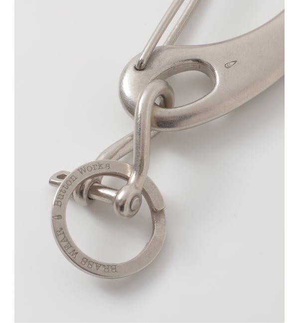 JOURNAL STANDARD relume「《予約》Button Works / ボタンワークス 別注 シャックル カラビナ」|キーケース|