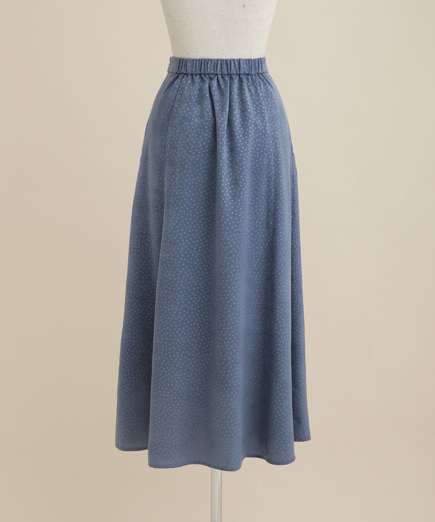 nano･universe「LB.04/ドットフレアスカート」|フレア|