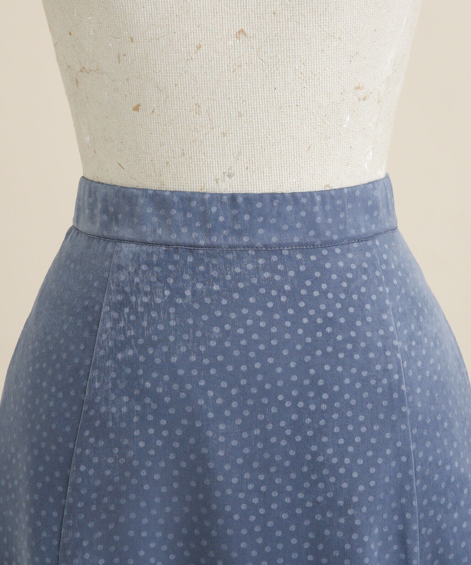 nano･universe「LB.04/ドットフレアスカート」|フレア|