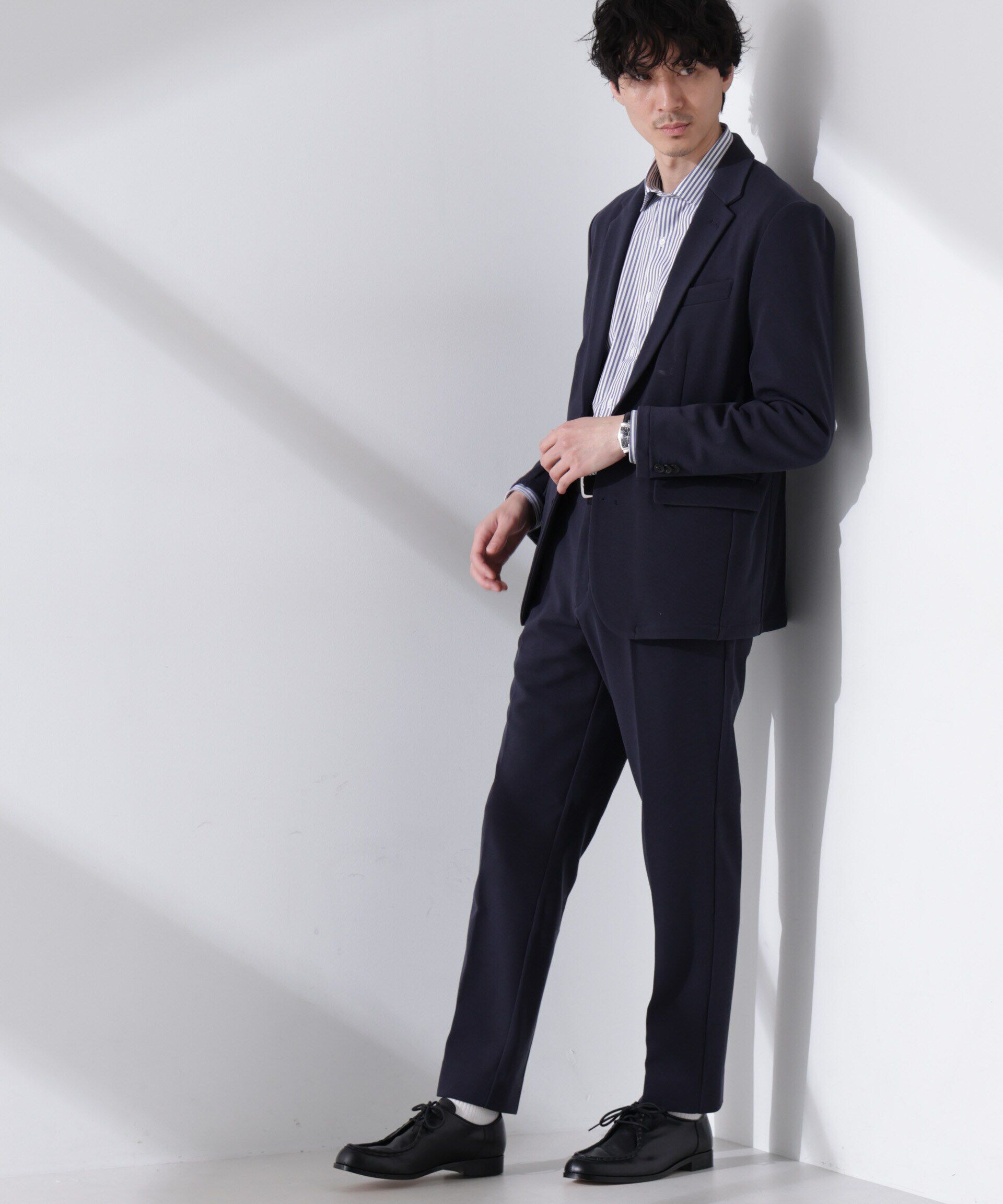 nano･universe「｢Damerino｣ストレッチカノコセットアップ」|スーツ|