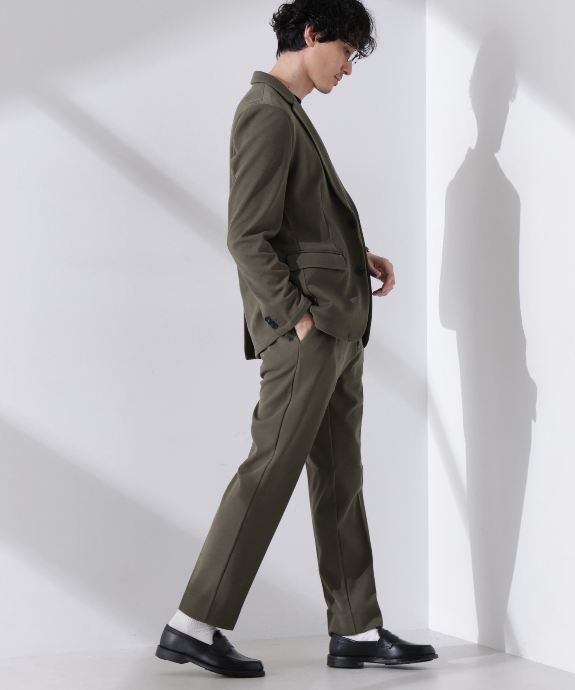 nano･universe「｢Damerino｣ストレッチカノコセットアップ」|スーツ|