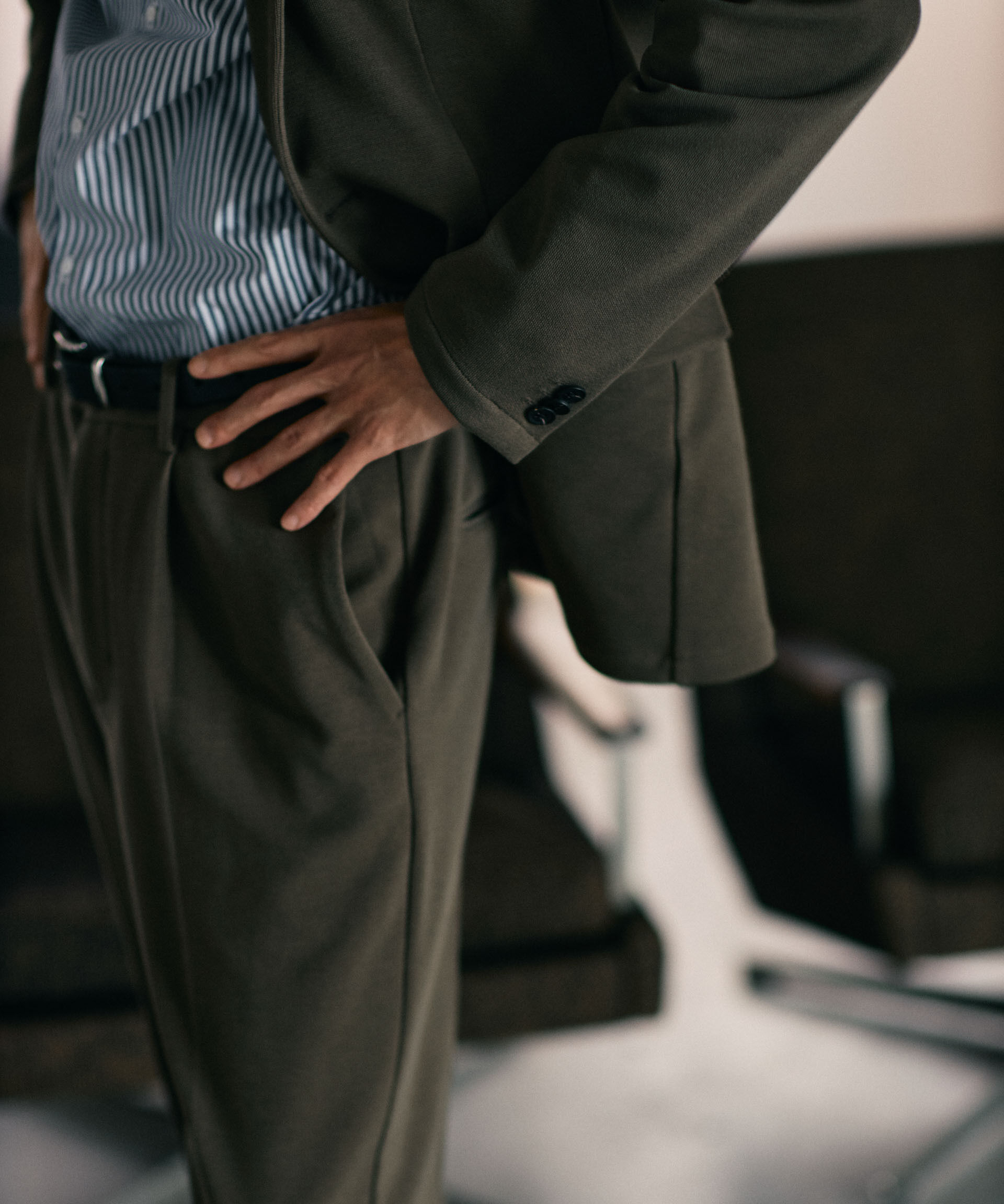 nano･universe「｢Damerino｣ストレッチカノコセットアップ」|スーツ|