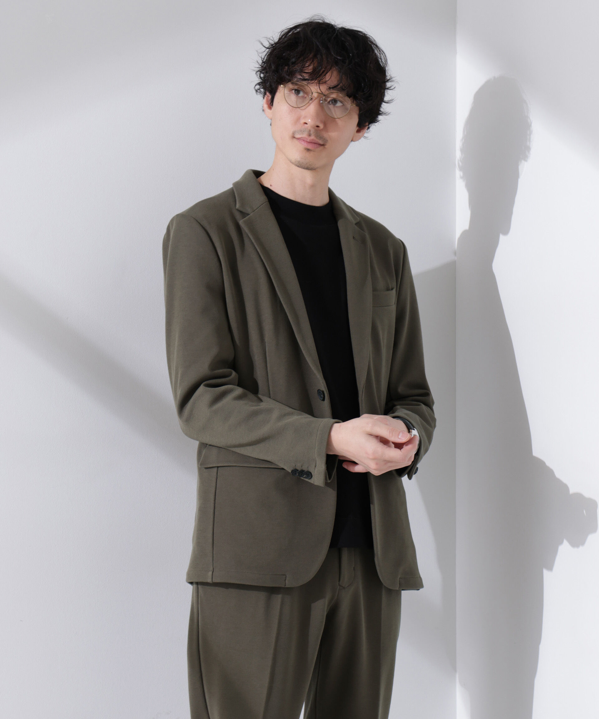 nano･universe「｢Damerino｣ストレッチカノコセットアップ」|スーツ|