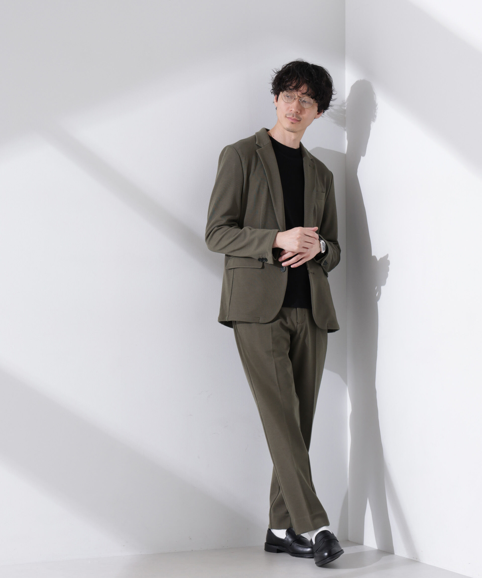 nano･universe「｢Damerino｣ストレッチカノコセットアップ」|スーツ|