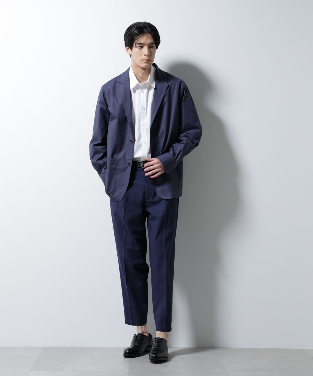 nano･universe「サイドシャーリング リネンパンツ」|チノ|