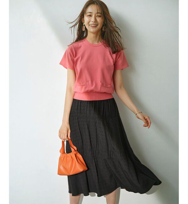 組曲「【WEB限定】ステッチストライプドビー ギャザースカート」|スカート|