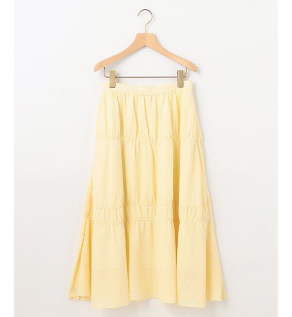 組曲「【WEB限定】ステッチストライプドビー ギャザースカート」|スカート|