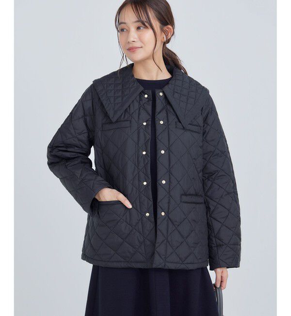 組曲「【洗える・中綿】2WAYキルト コート」|その他|