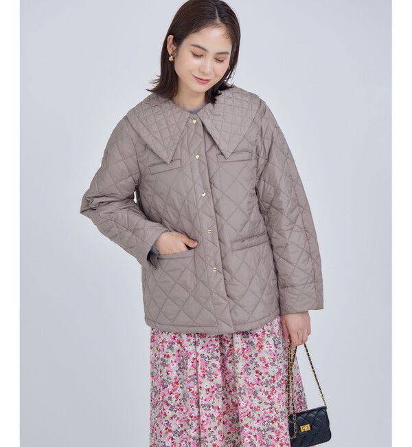 組曲「【洗える・中綿】2WAYキルト コート」|その他|