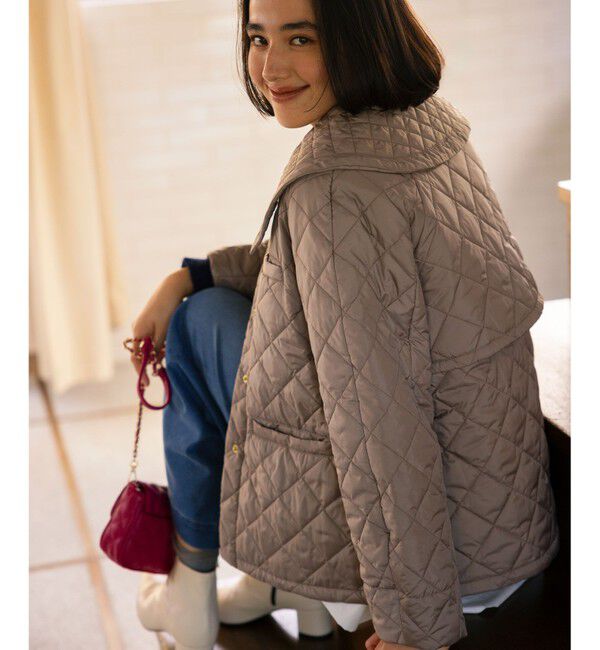 組曲「【洗える・中綿】2WAYキルト コート」|その他|