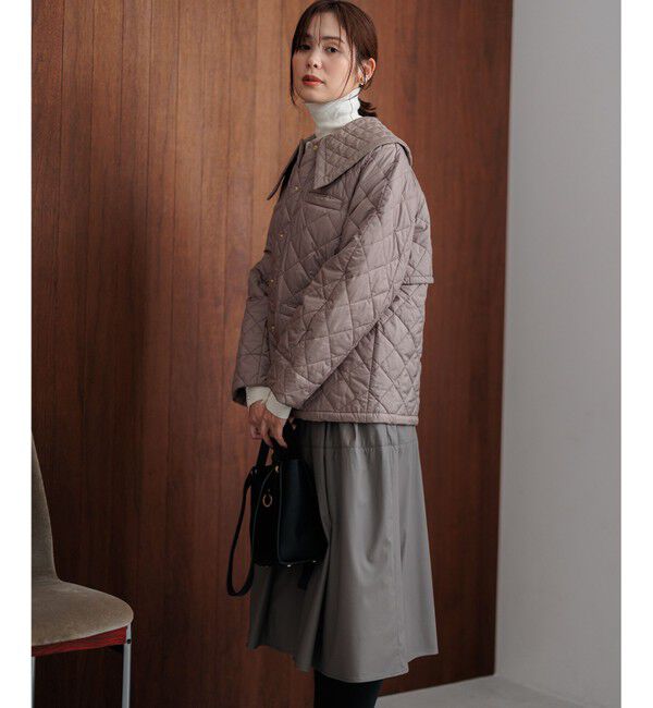 組曲「【洗える・中綿】2WAYキルト コート」|その他|