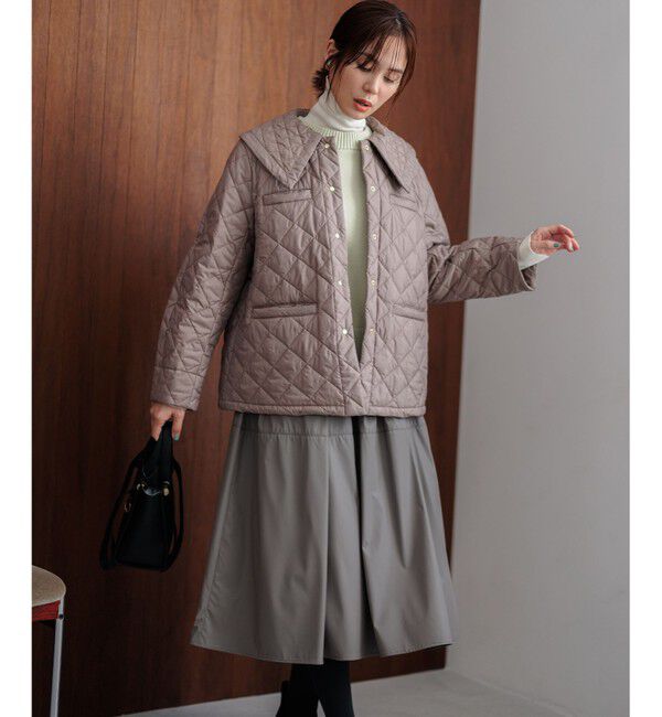 組曲「【洗える・中綿】2WAYキルト コート」|その他|