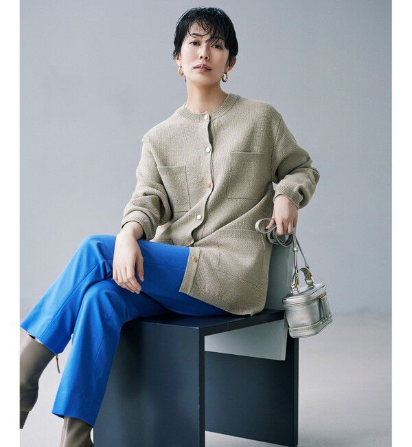 自由区「ライトフィールジャージータックテーパード パンツ」|その他|