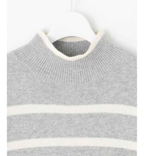 自由区「【WEB限定カラーあり・洗える】ウールカシミヤブレンドハイネック ニット」|ニット・セーター|