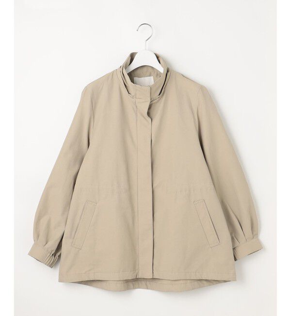 自由区「【カタログ掲載・撥水加工・洗える】コットンナイロンタッサー ブルゾン」|ブルゾン・スタジャン|