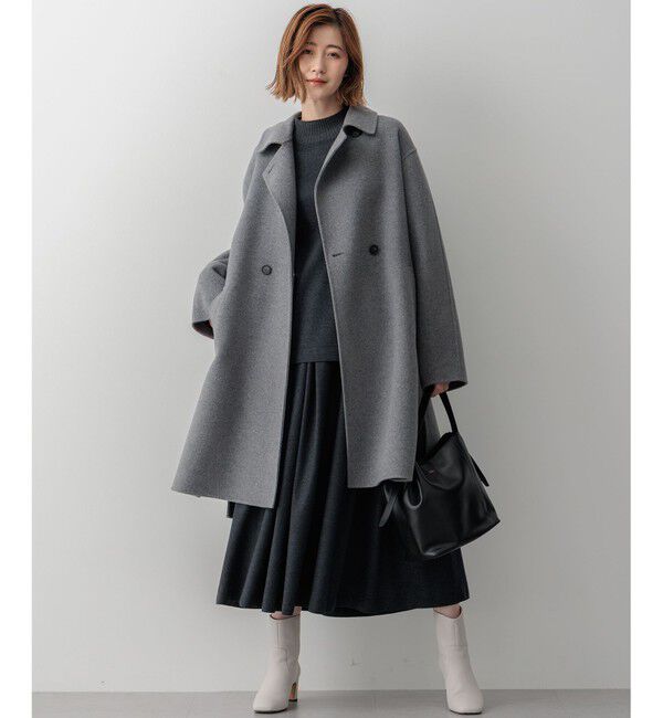 23区「【滝沢眞規子さん着用/Oggi掲載】MANTECOPure リバーコート」|チェスターコート|