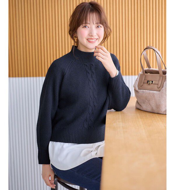 ANY SIS「【2SET】ニットレイヤード セット」|ニット・セーター|