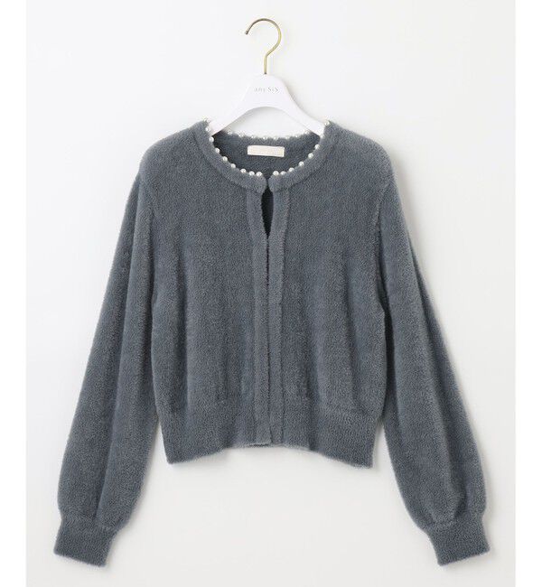 any SiS「シャギーニット カーディガン」|ニット・セーター|