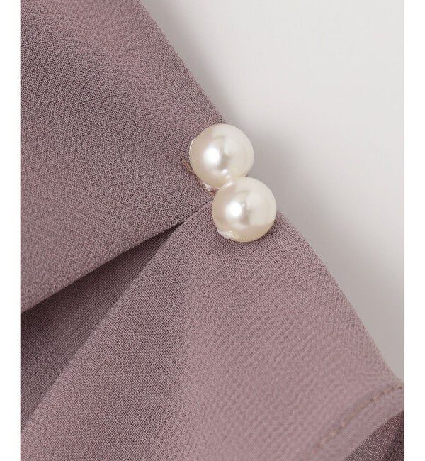 ANY SIS「【洗える】フラワー刺繍パーツ ワンピース」|ドレス|