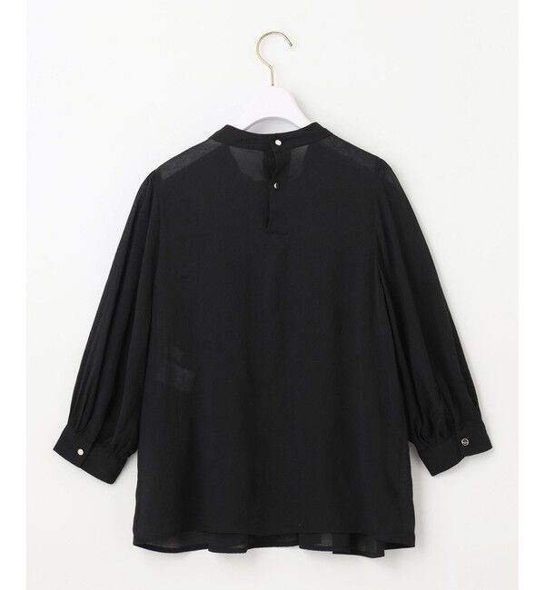 any SiS「【洗える】シャーリングシアー ブラウス」|シャツ・ブラウス|