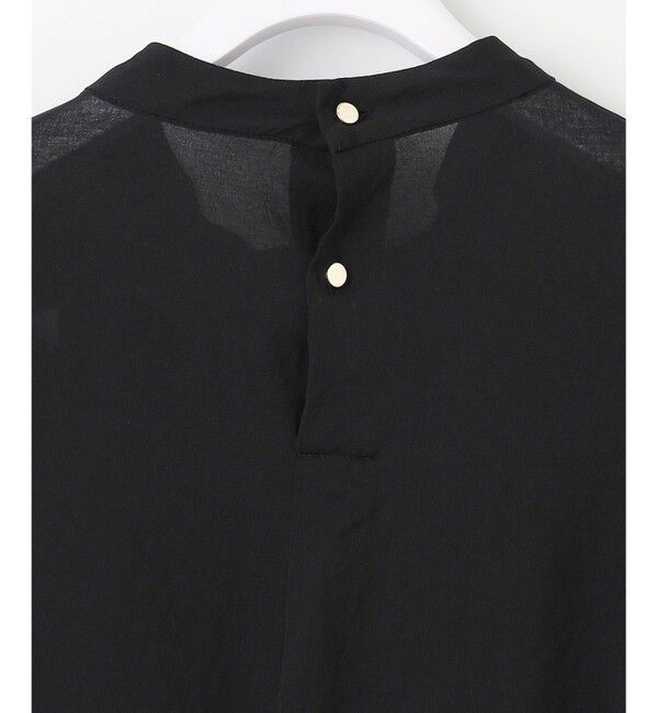 any SiS「【洗える】シャーリングシアー ブラウス」|シャツ・ブラウス|