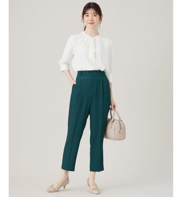 any SiS「【洗える】ラッフルボウ ブラウス」|シャツ・ブラウス|