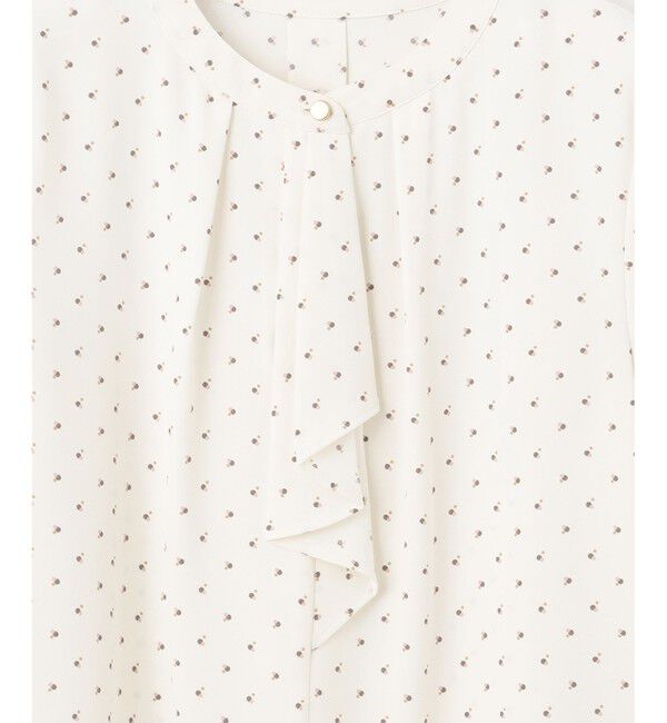 any SiS「【洗える】ラッフルボウ ブラウス」|シャツ・ブラウス|