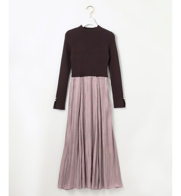 any SiS「【洗える】オーロラサテンコンビ ワンピース」|ワンピース|ﾗﾍﾞﾝﾀﾞ