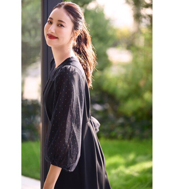 any SiS「【Lily Calin】シャイニードットコンビ ドレス」|ドレス|