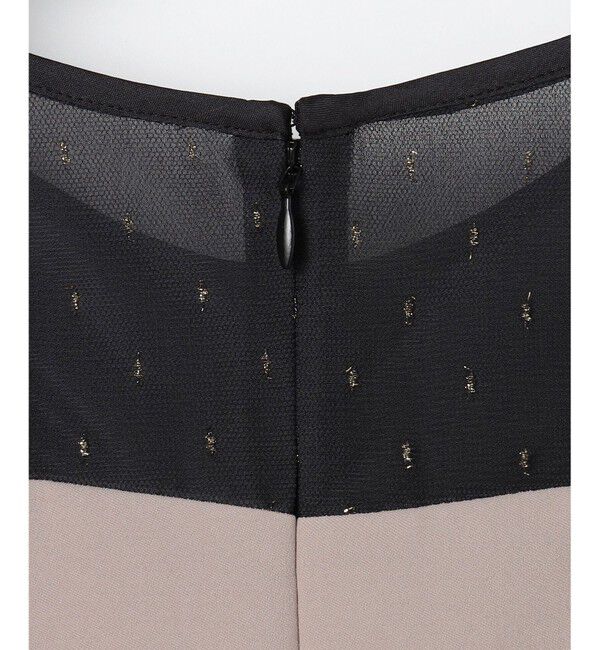 any SiS「【Lily Calin】シャイニードットコンビ ドレス」|ドレス|