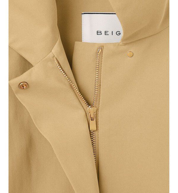 BEIGE,「【Precious 4月号掲載】IBERIS / スタンドカラーブルゾン」|ブルゾン・スタジャン|