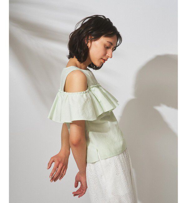  「オフショルダーJQトップ」|シャツ・ブラウス|