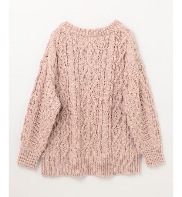 Grace Class「スパングルケーブルニット」|ニット・セーター|