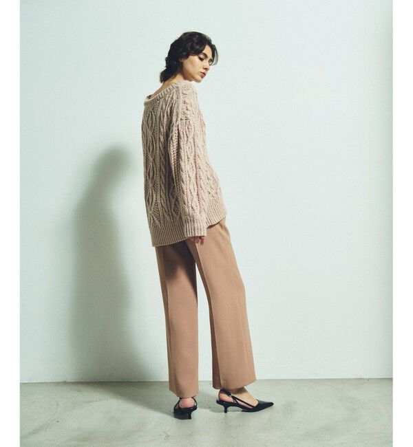 Grace Class「スパングルケーブルニット」|ニット・セーター|