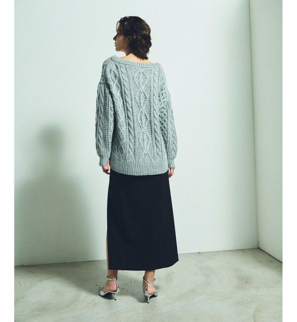 Grace Class「スパングルケーブルニット」|ニット・セーター|