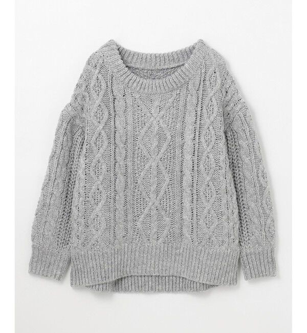 Grace Class「スパングルケーブルニット」|ニット・セーター|