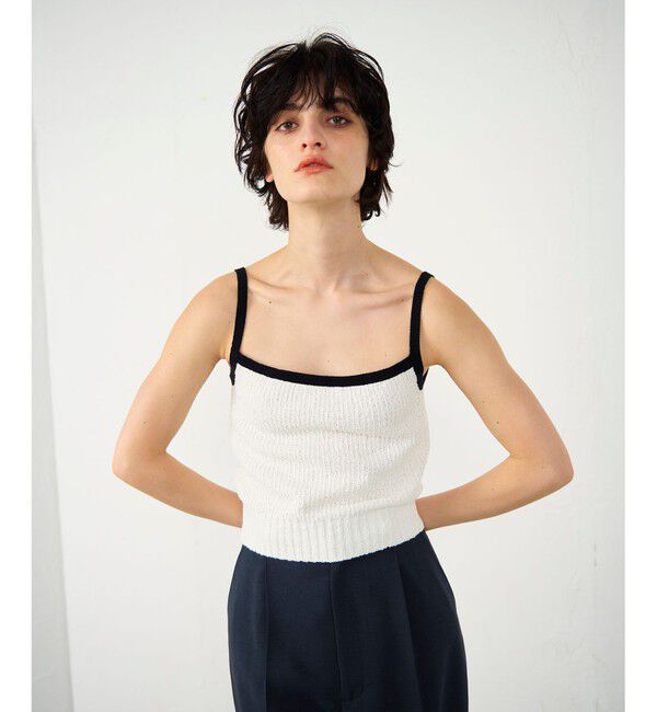 Diagram「バイカラーニットノースリーブ」|その他|