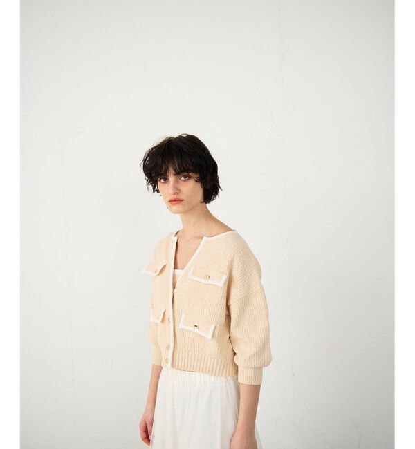 Diagram「バイカラーニットノースリーブ」|その他|