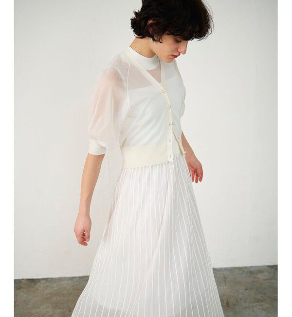 Diagram「ラメシアードルマンニットカーディガン」|カーディガン|