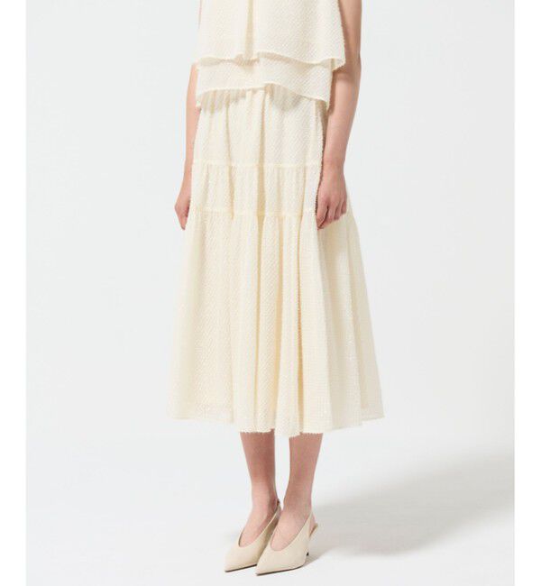 Diagram「シフォンカットジャガードスカート」|スカート|