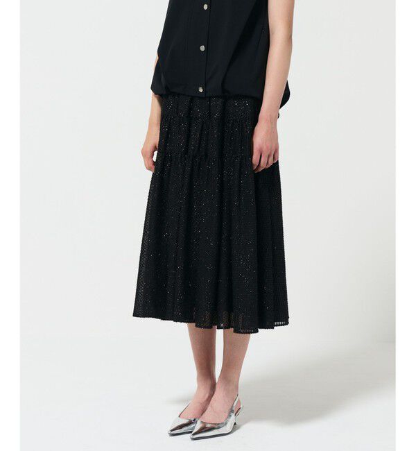 Diagram「シフォンカットジャガードスカート」|スカート|