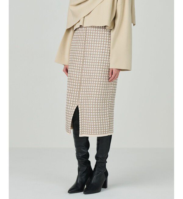 Diagram「ツイードニットスカート」|スカート|キナリ