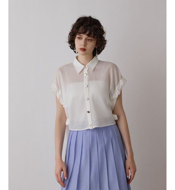 Diagram「メッシュポンチョシャツ」|シャツ・ブラウス|