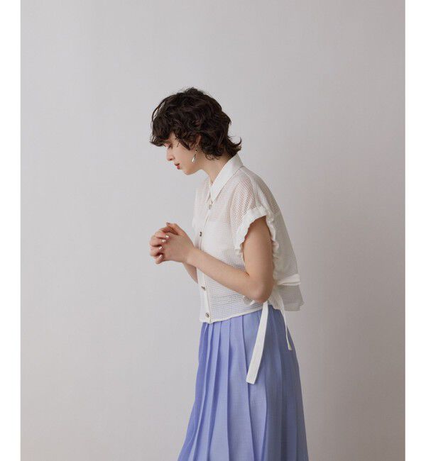 Diagram「メッシュポンチョシャツ」|シャツ・ブラウス|